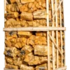 Brennholz 80 Säcke Birkenholz – 25cm – 100% trocken