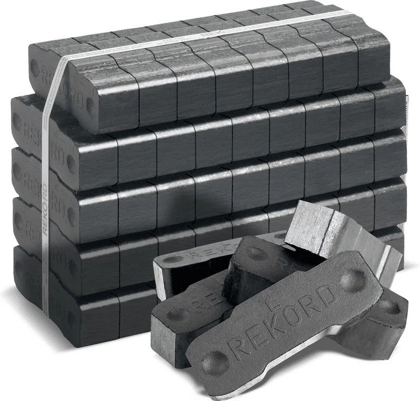 REKORD® Braunkohlebriketts – 1000 kg Palette (40 x 25 kg) – Bild 2